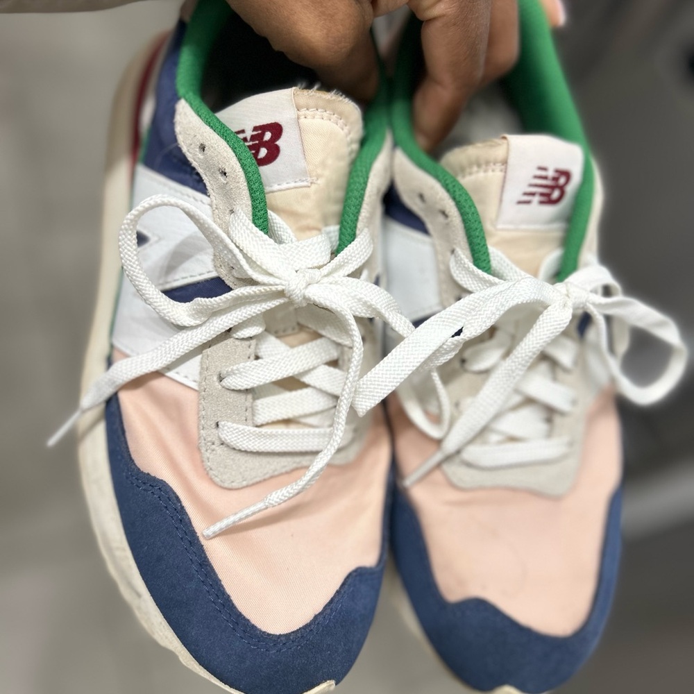 New Balance Pink and Blue Sneakers